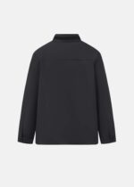 ⁦Men Leather Plain Jacket⁩ - الصورة ⁦6⁩