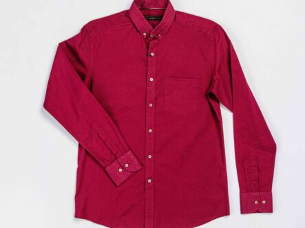 Men Plain Slim-Fit Shirt