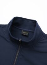 ⁦Men Plain Track Jacket⁩ - الصورة ⁦2⁩