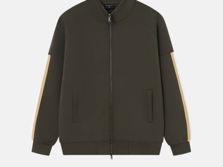 Men Plain Track Jacket