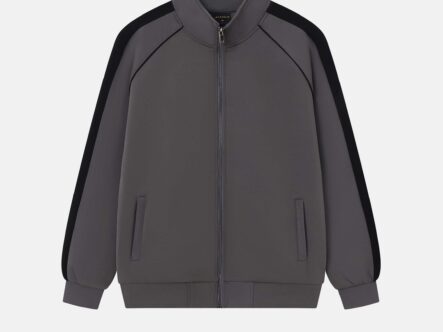 Men Color-Block Track Jacket