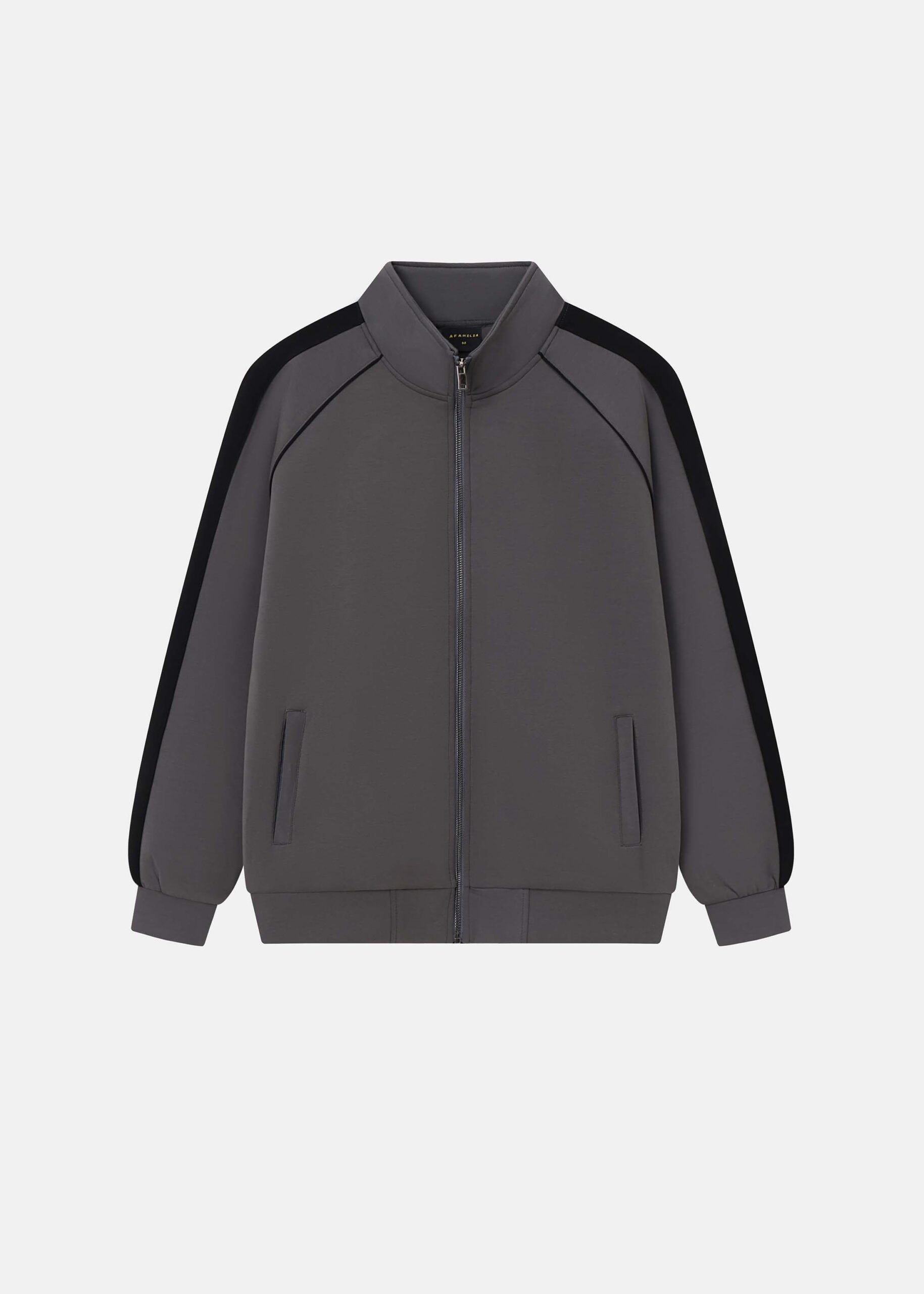 6225108003618-a Men Color-Block Track Jacket - Image 1