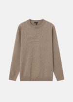 Men Knitted Fabric Plain Blouse