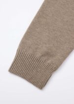 ⁦Men Knitted Fabric Plain Blouse⁩ - الصورة ⁦5⁩