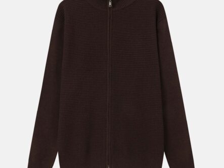 Men Patterned Knitted Fabric Sweater