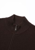 Men Patterned Knitted Fabric Sweater - Image 2