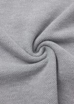 Men Patterned Knitted Fabric Blouse - Image 7