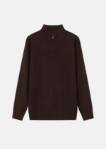 Men Patterned Knitted Fabric Blouse