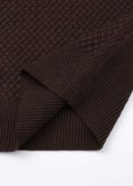 Men Patterned Knitted Fabric Blouse - Image 4