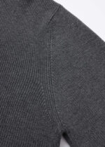 Men Knitted Fabric Plain Sweater - Image 3