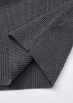 Men Knitted Fabric Plain Sweater - Image 4