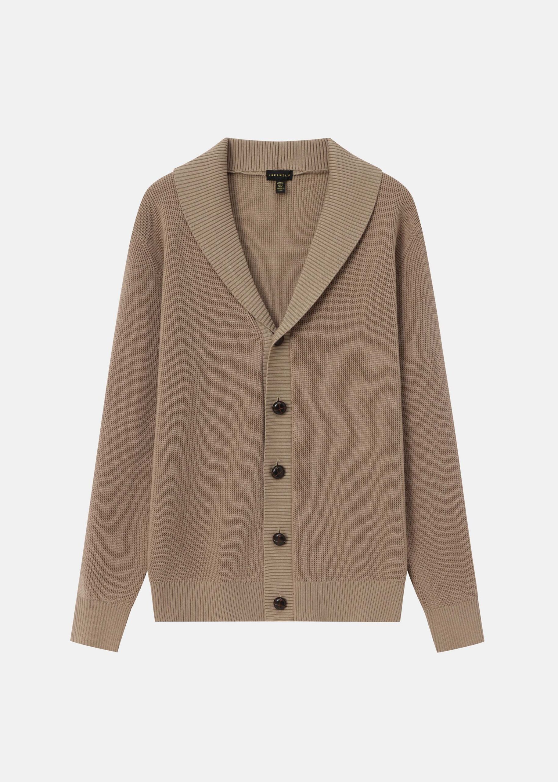 6225116002244-a Men Knitted Fabric Patterned Sweater - Image 1