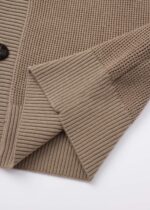 Men Knitted Fabric Patterned Sweater - Image 4