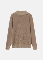 Men Knitted Fabric Patterned Sweater - Image 6