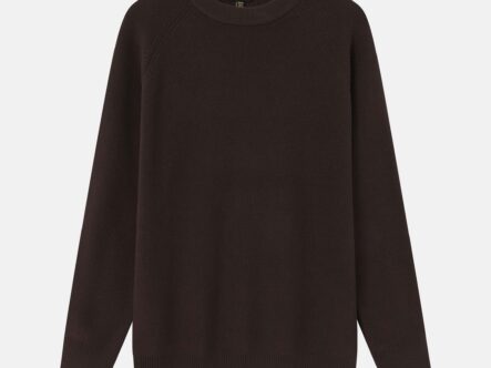 Men Plain Knitted Fabric Blouse