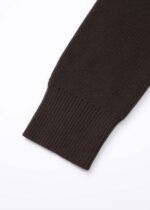 Men Plain Knitted Fabric Blouse - Image 5