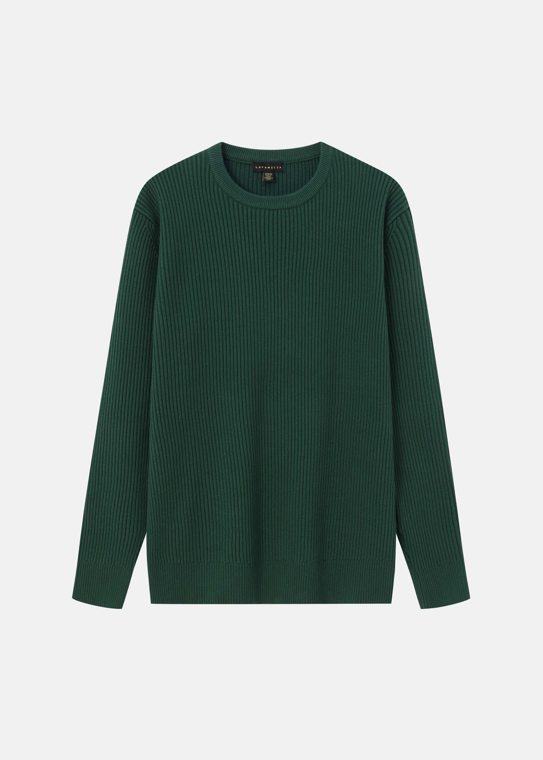 6225116002523-a Men Striped Knitted Fabric Blouse - Image 1