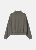 Women Plain Scuba Fabric Track Jacket - Image 7