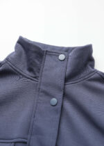 Women Plain Scuba Fabric Track Jacket - Image 2