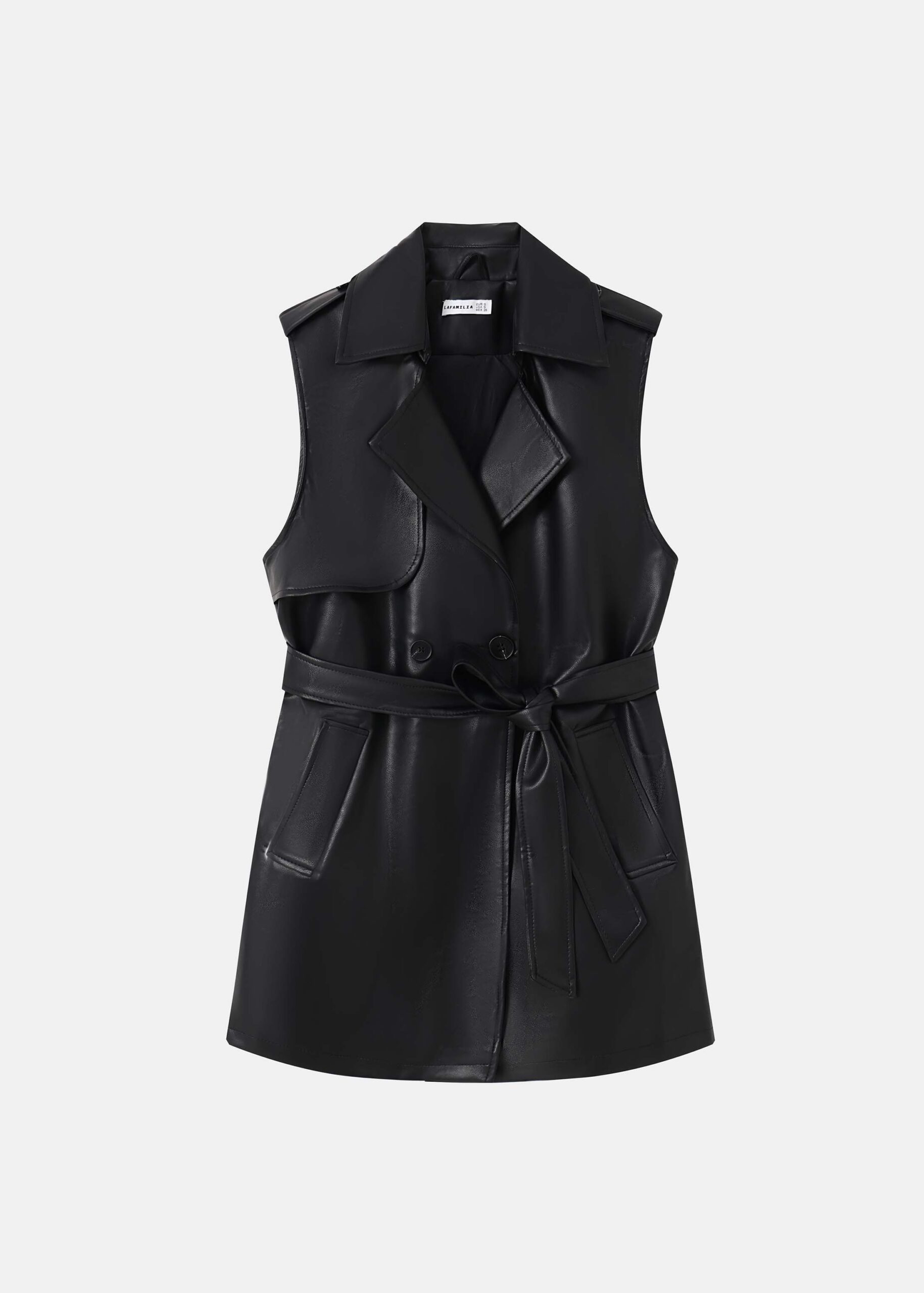 6225203022301-a Women Leather Vest - Image 1