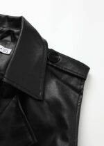 Women Leather Vest - Image 3