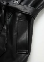Women Leather Vest - Image 5