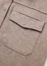 Women Striped Fabric Jacket - Image 3