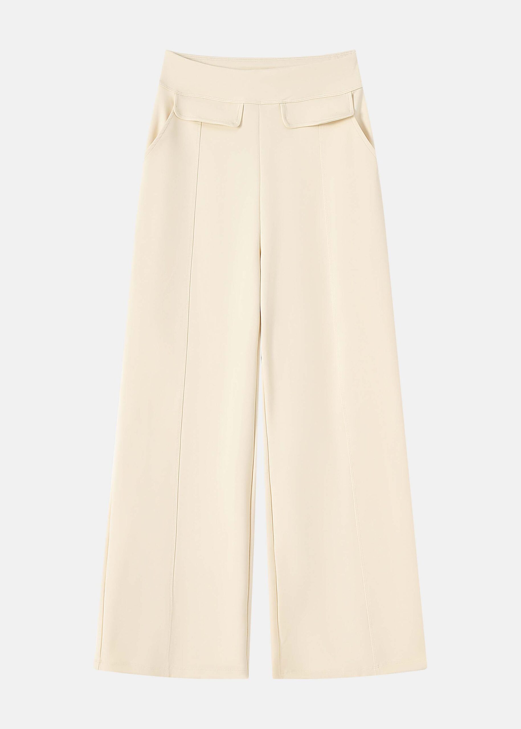 6225208008576-a بنطلون نسائي بنسيج السكوبا - الصورة 1