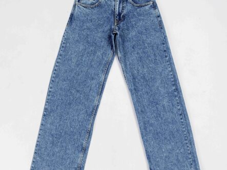 Women Mid-Rise Wide-Leg Jeans Trouser