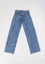 Women Mid-Rise Wide-Leg Jeans Trouser - Image 2