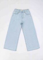 Women Wide Loose-Fit Jeans Trouser