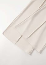 ⁦بنطلون نسائي سادة بنسيج السكوبا⁩ - الصورة ⁦5⁩