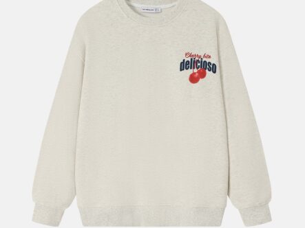 سويتشيرت نسائي بطباعة "Delicioso"