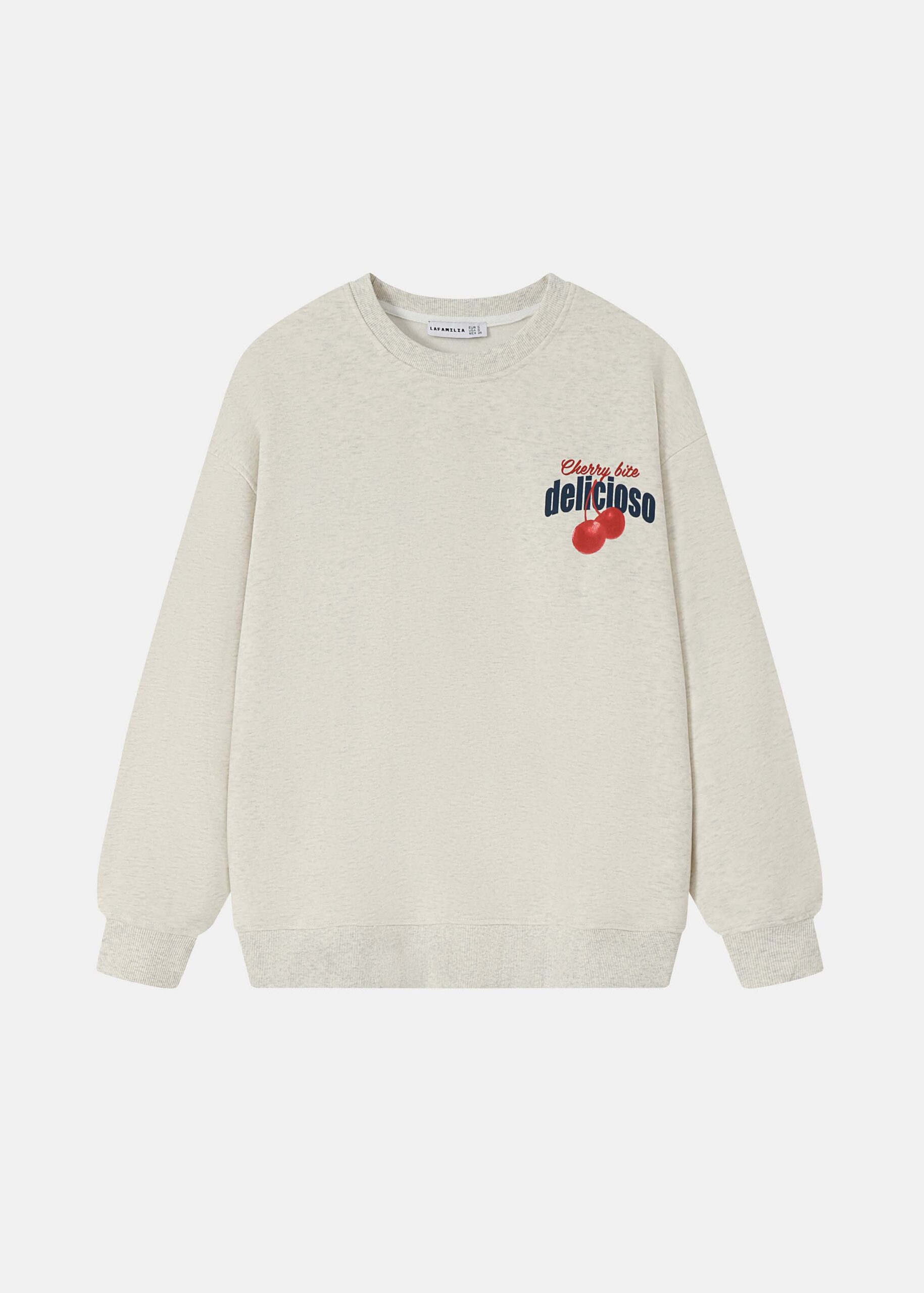 6225216004963-a سويتشيرت نسائي بطباعة "Delicioso" - الصورة 1