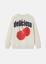 ⁦سويتشيرت نسائي بطباعة "Delicioso"⁩ - الصورة ⁦8⁩