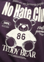 ⁦هودي نسائي بطباعة "Bears are my Favourite People"⁩ - الصورة ⁦7⁩