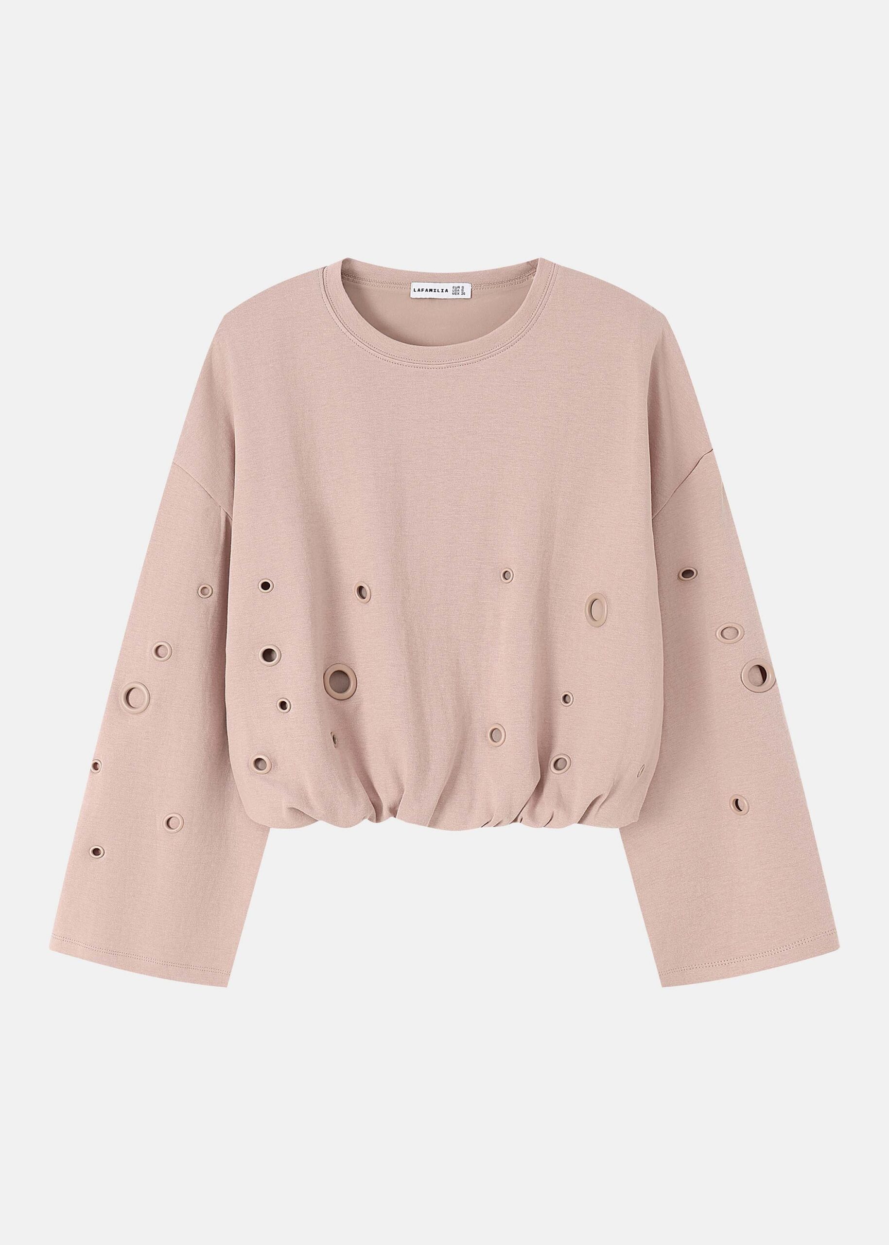 6225216007513-a Women Circle Design Blouse - Image 1