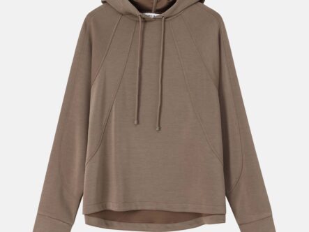 Women Plain Scuba Fabric Hoodie