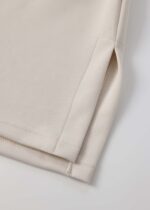 Women Plain Long Scuba Fabric Blouse - Image 6