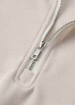 Women Plain Long Scuba Fabric Blouse - Image 7