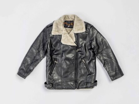 Kids Boy Leather Jacket