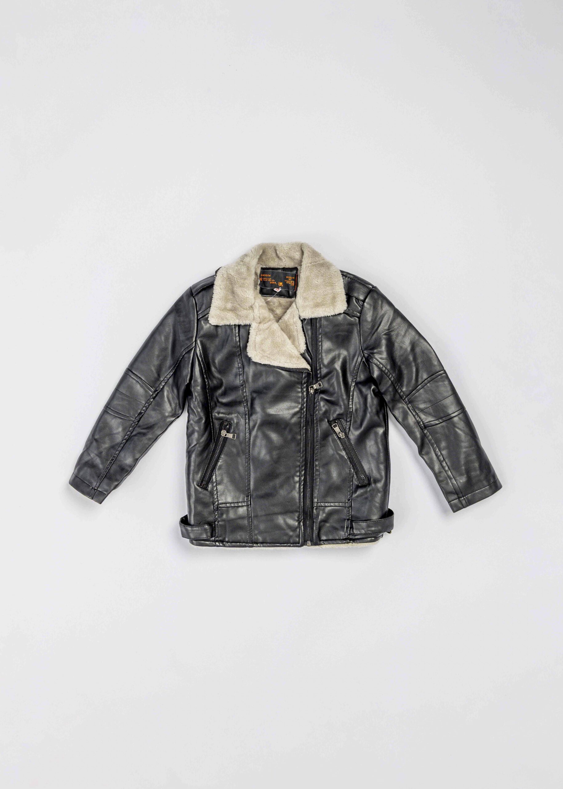6225303038801-a Kids Boy Leather Jacket - الصورة 1