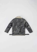 ⁦Kids Boy Leather Jacket⁩ - الصورة ⁦2⁩