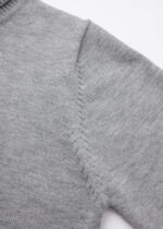 Kids Boy Turtleneck Plain Blouse - Image 3