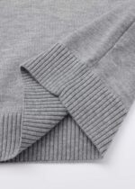 Kids Boy Turtleneck Plain Blouse - Image 4