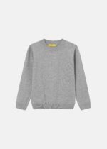 Kids Boy Round-Neck Plain Blouse