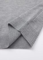 Kids Boy Round-Neck Plain Blouse - Image 4