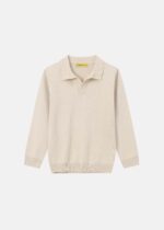 Kids Boy Knitted Fabric Polo Shirt