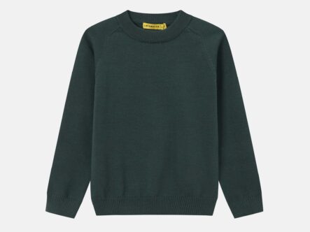 Kids Boy Knitted Fabric Plain Blouse