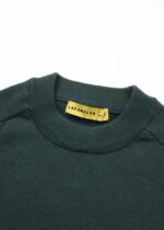 Kids Boy Knitted Fabric Plain Blouse - Image 2